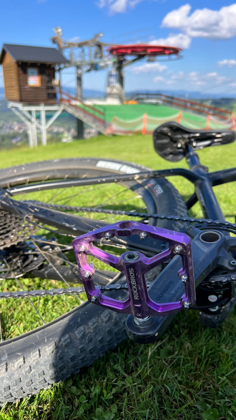 Customer photo review of Pedały Rowerowe Pedały z Aluminium  9/16 Cala Para