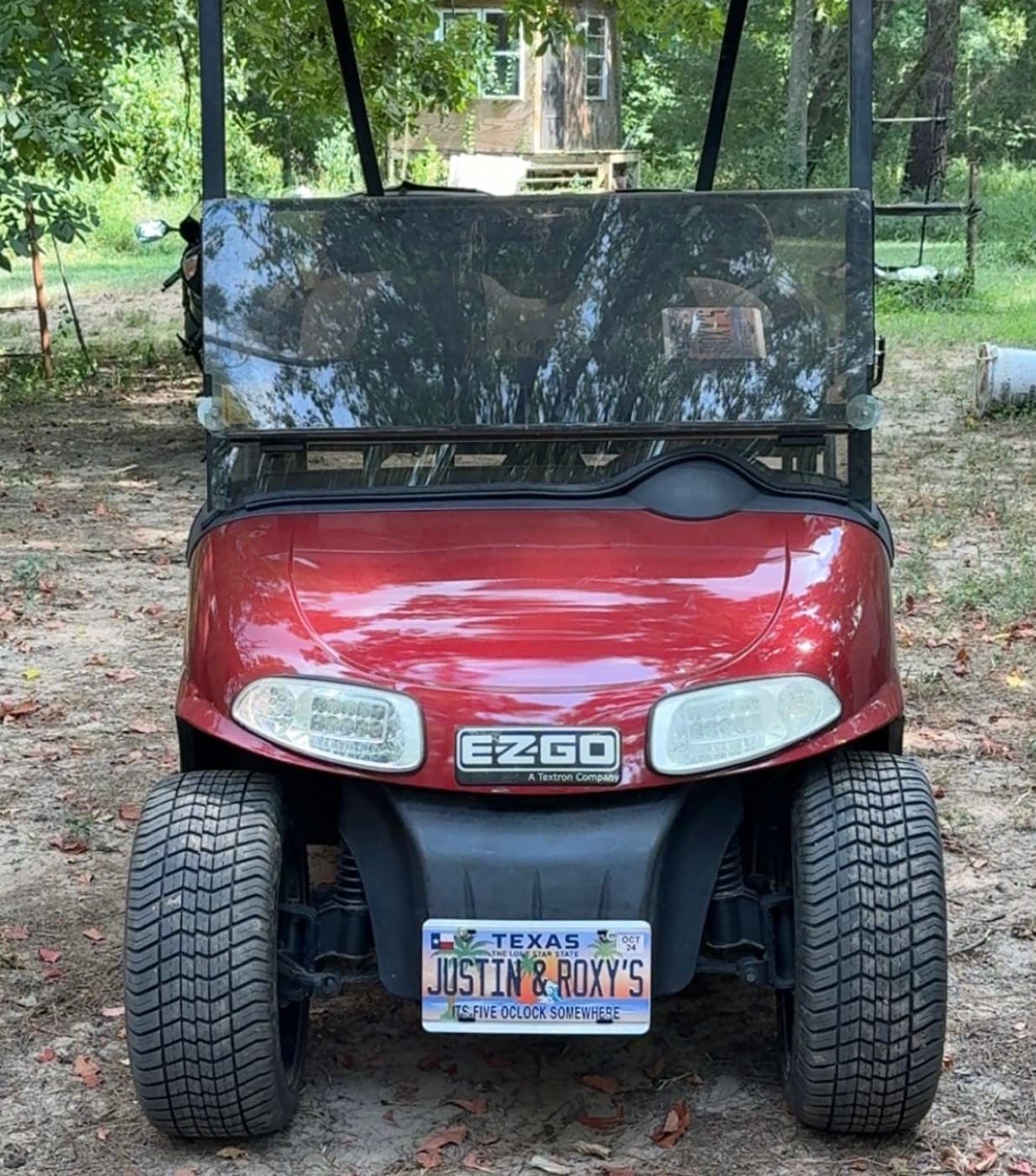 Customer photo review of Print Custom License Plate