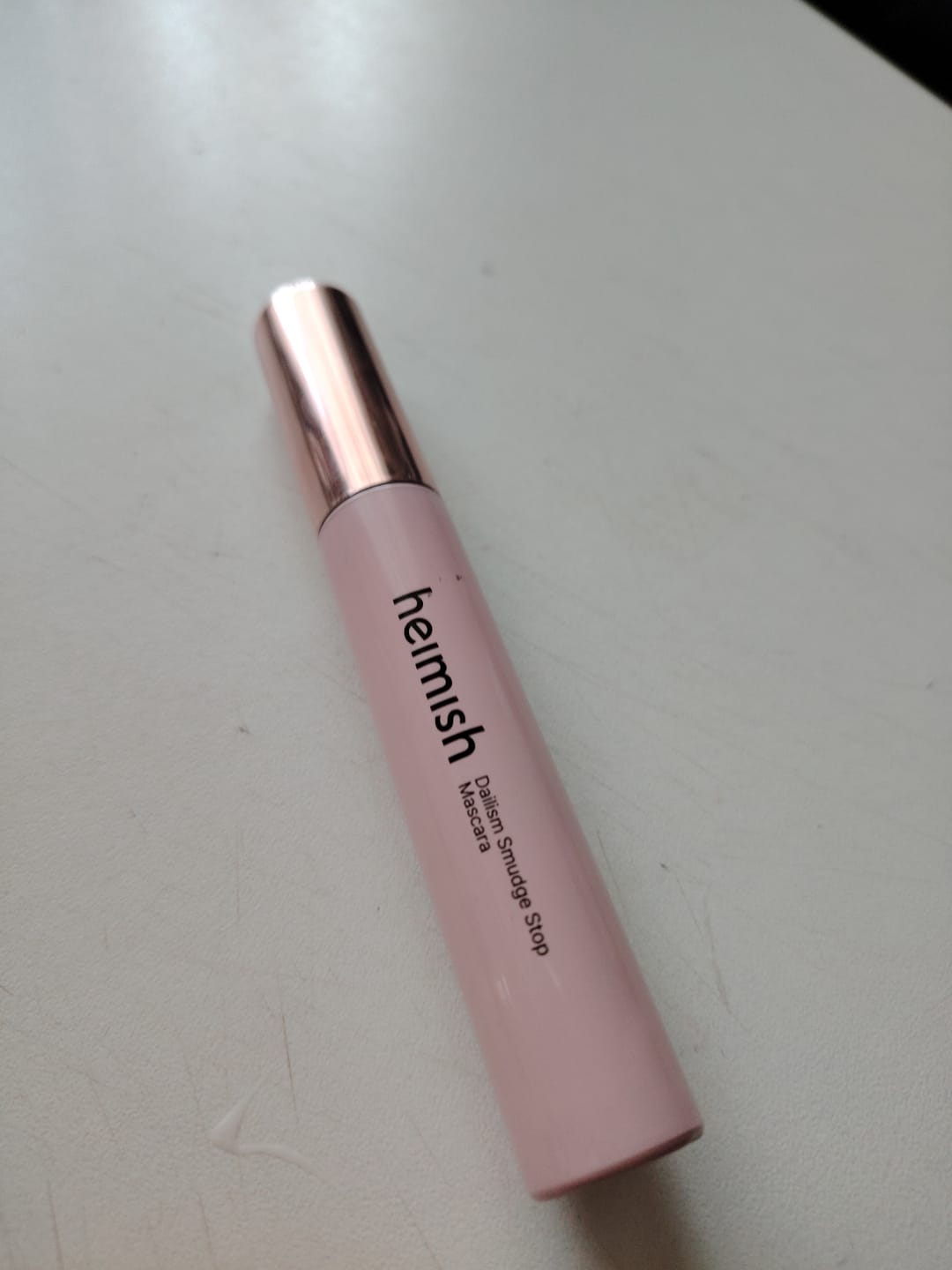 Customer photo review of Pagarinoša skropstu tuša Heimish Dailism Smudge Stop Mascara
