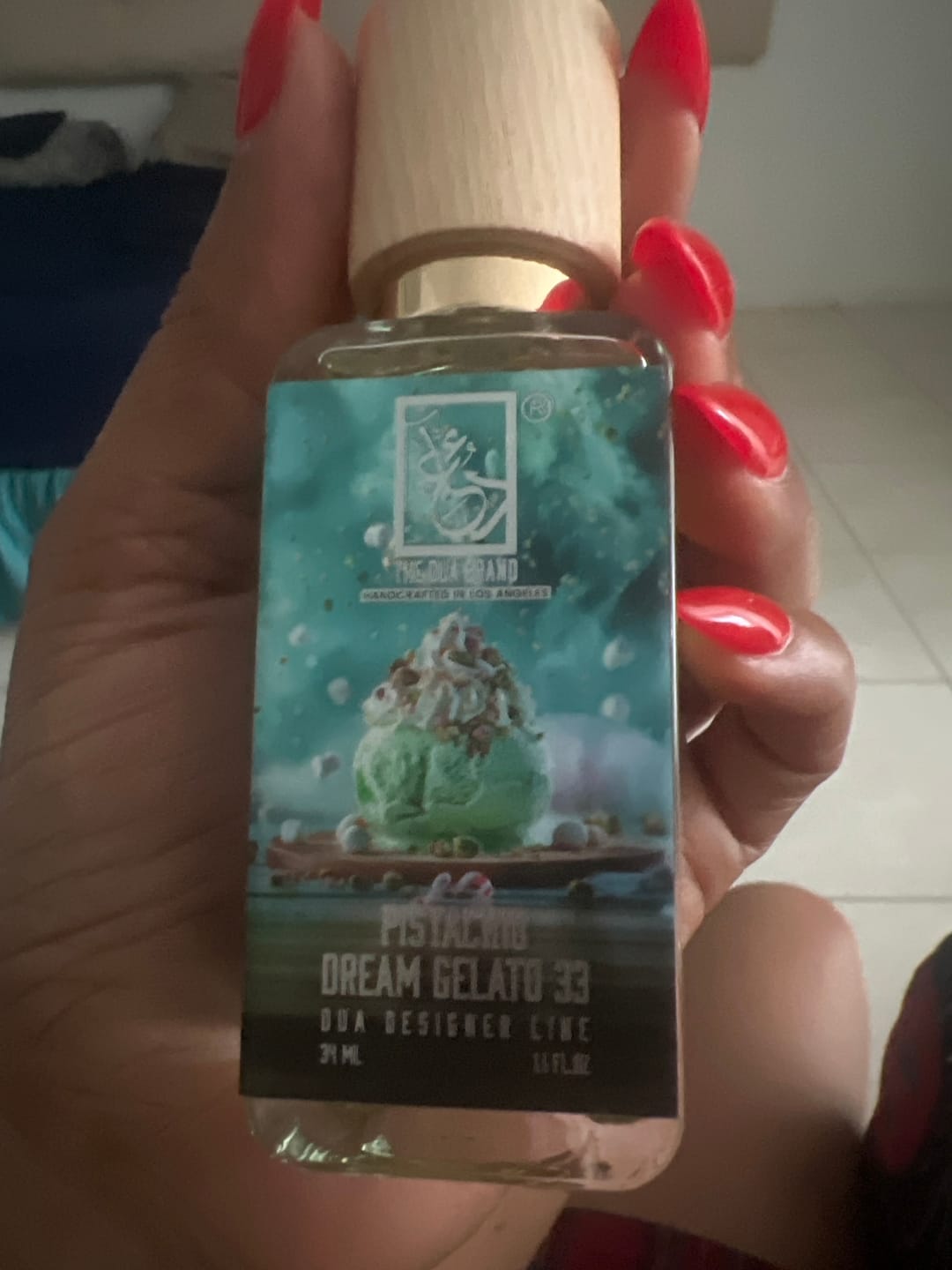 Customer photo review of Pistachio Dream Gelato 33