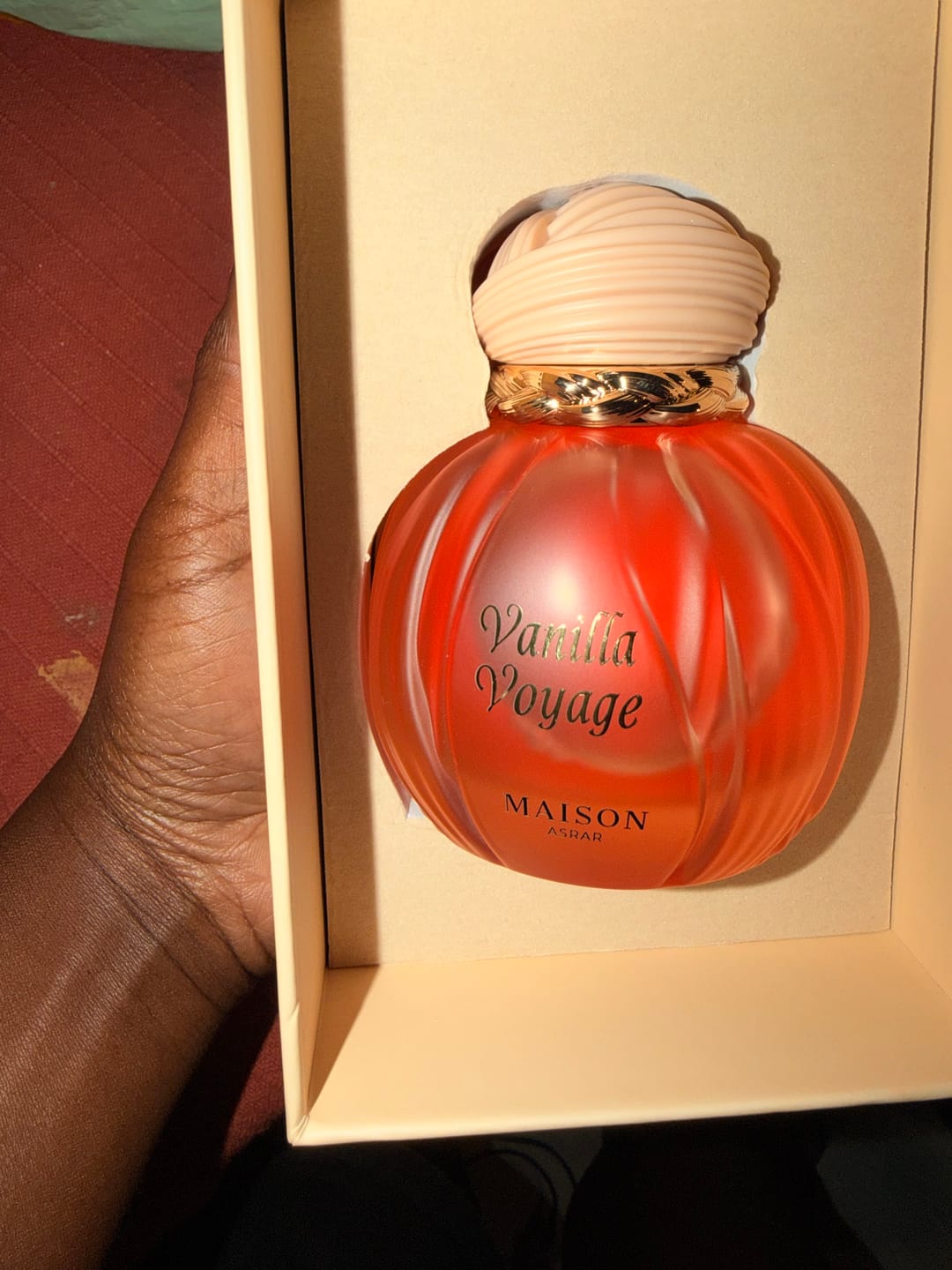 Customer photo review of PERFUME VANILLA VOYAGE MAISON ASRAR - 100ML