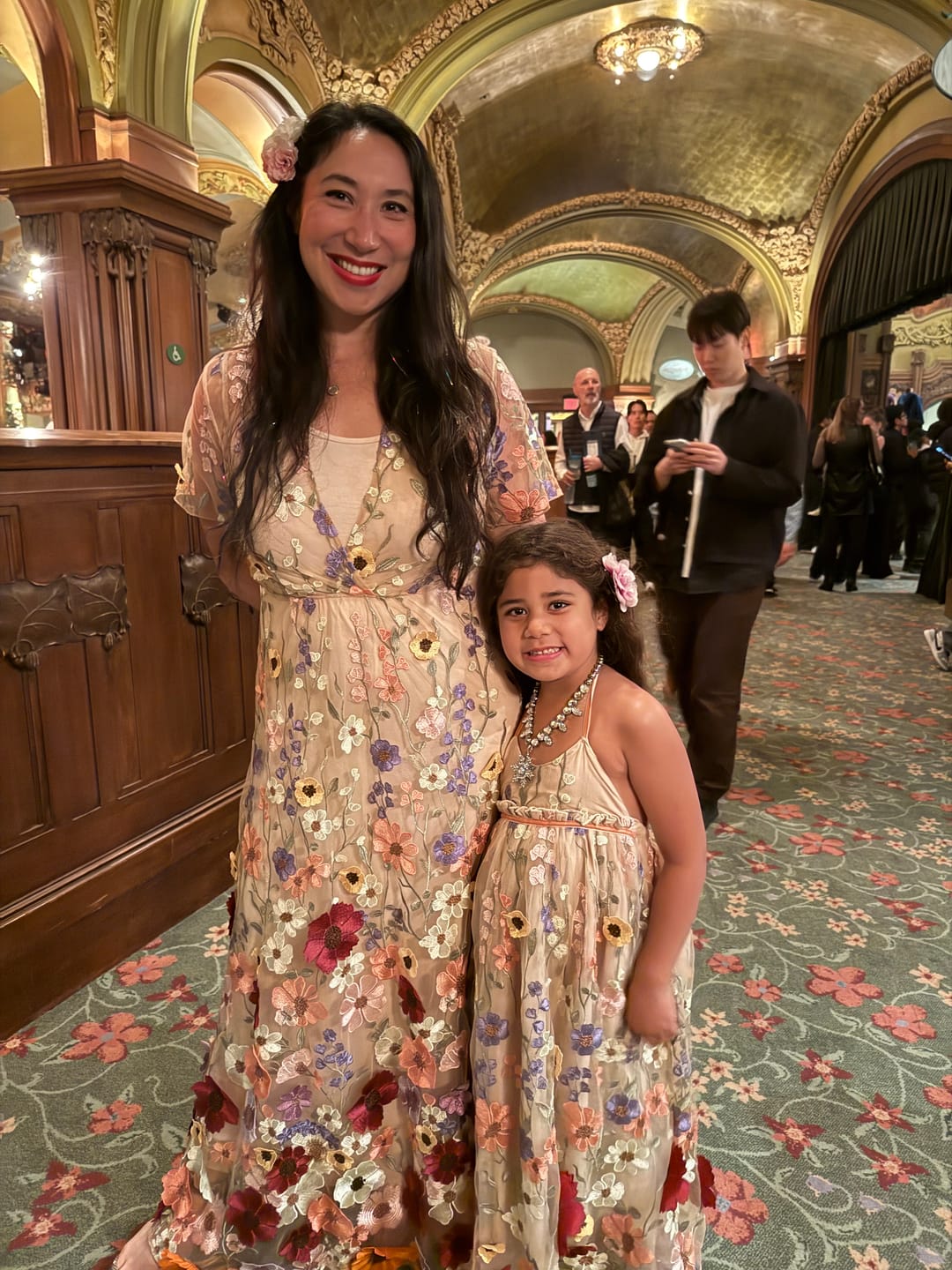 Customer photo review of [SAMPLE] Flowers Maxi Dress (Women) (FINAL SALE)