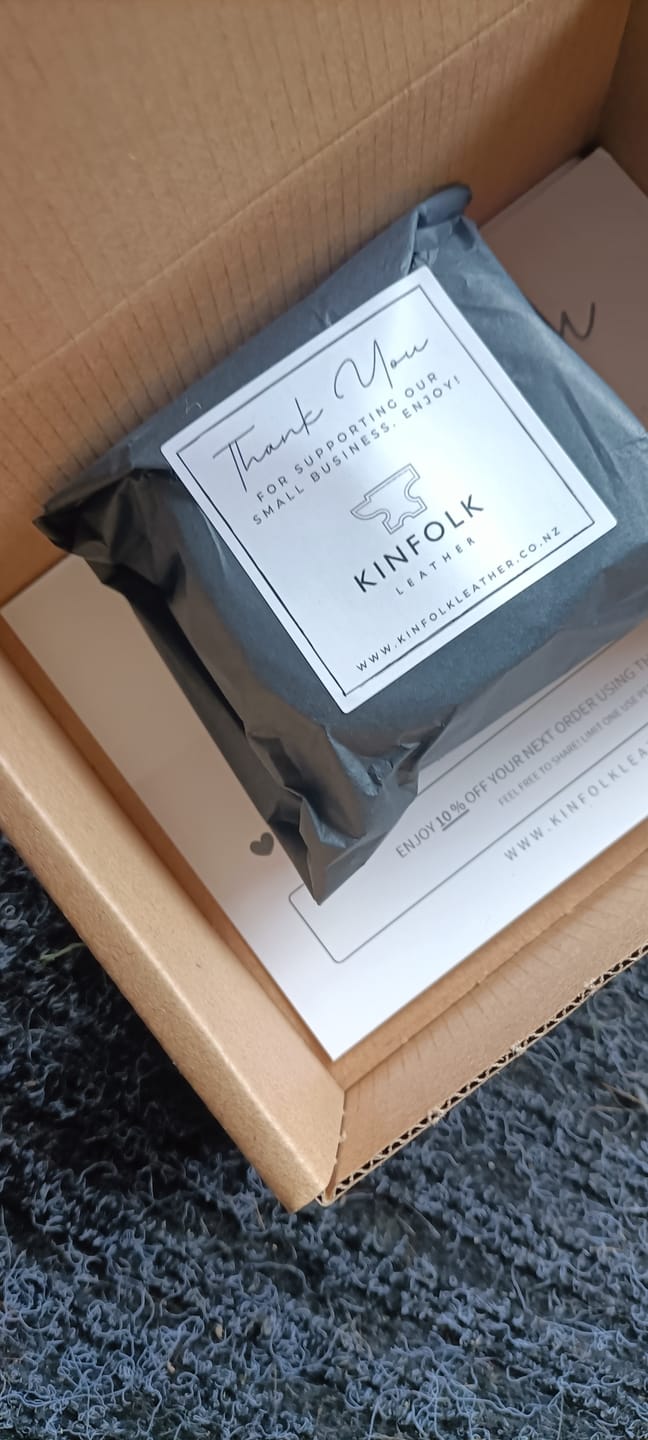 Customer photo review of Leather Balm 100ml - Natural Leather Conditioner - NZ Made