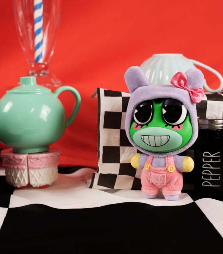 Customer photo review of Ribbit Pendantz Blindbox