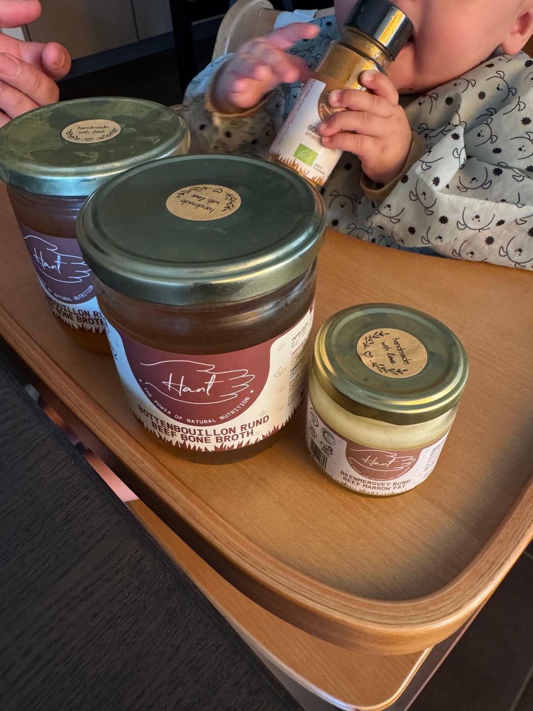 Customer photo review of Bottenbouillon - Rund - Bone Broth - Halal - Collageen - 400mL