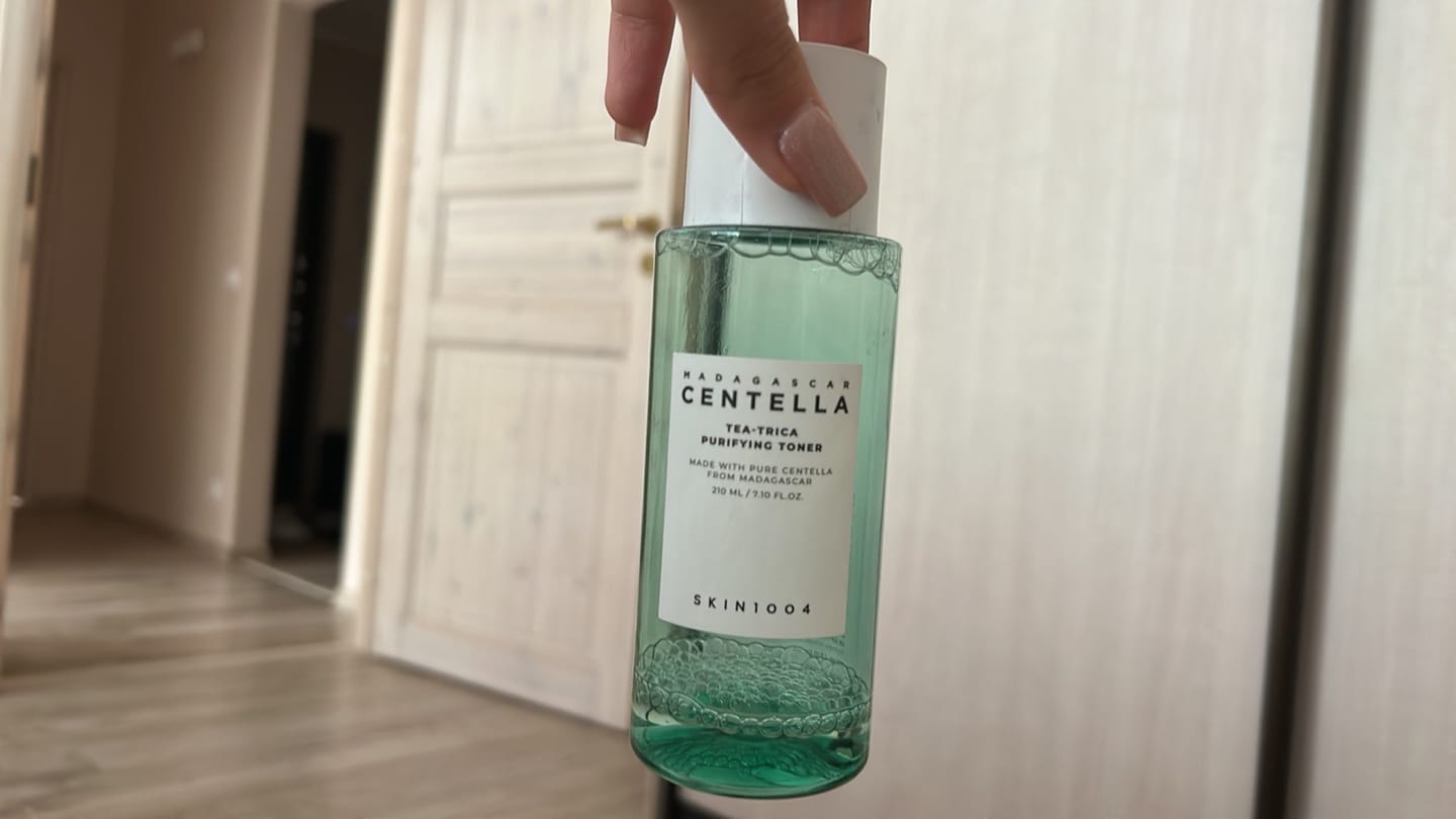 Customer photo review of Pretiekaisuma toniks ar tējas koku SKIN1004 Madagascar Centella Tea-Trica Purifying Toner