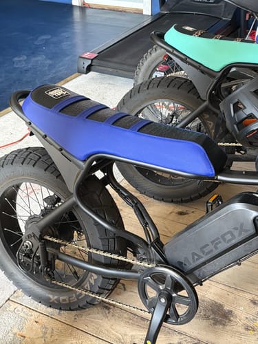 Customer photo review of Custom Seat Cover: Macfox X7