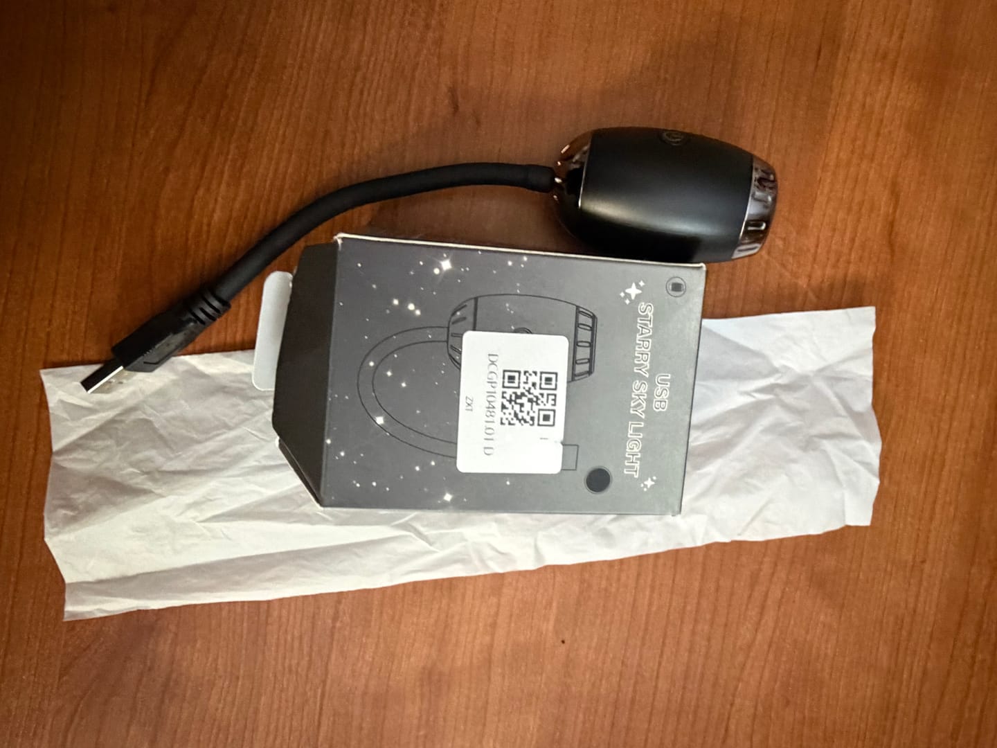 Customer photo review of NightSky™ — The Pocket Planetarium