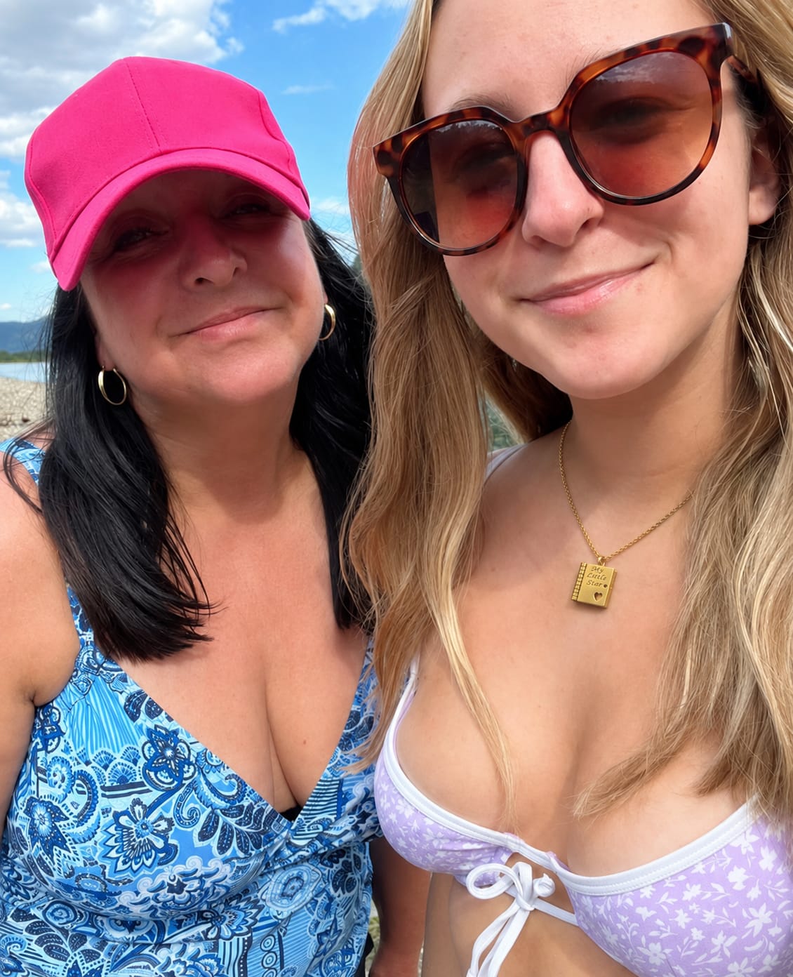 Customer photo review of Hidden Letter Necklace™