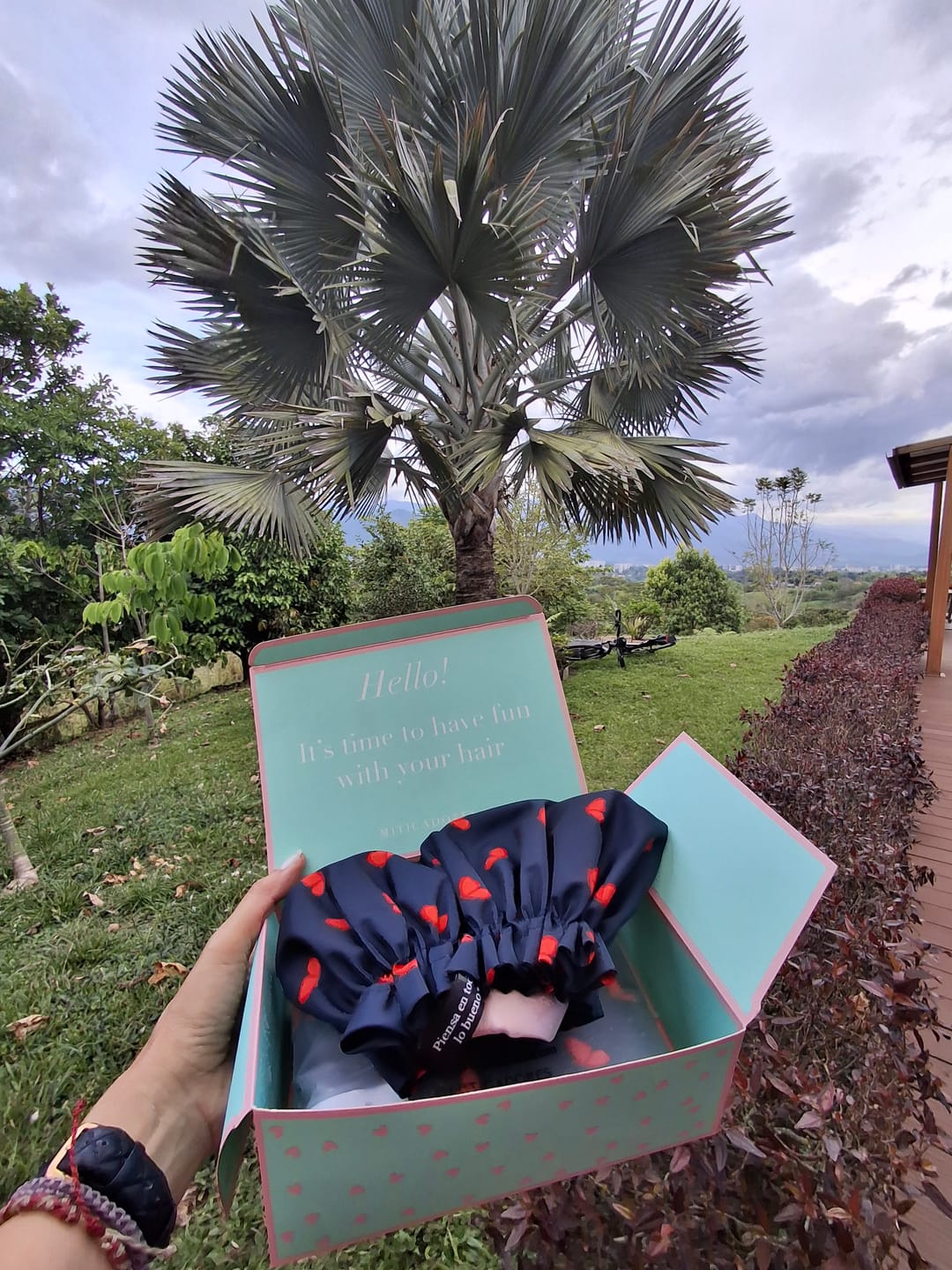 Customer photo review of Gorro para ducha
