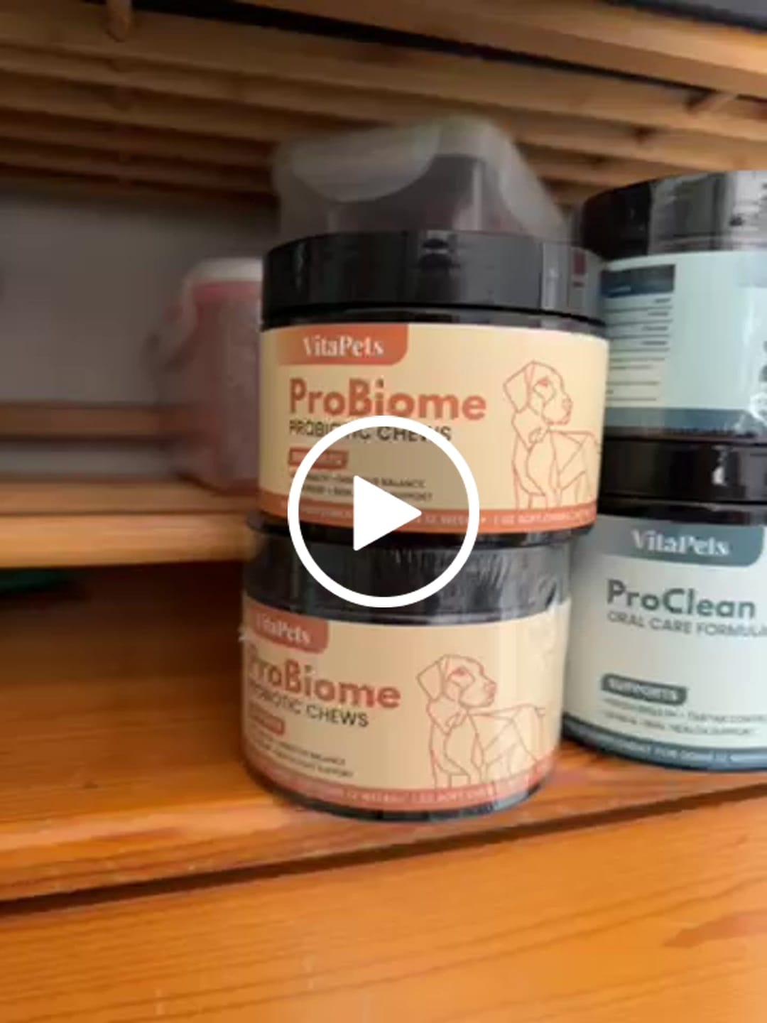 Customer video review of ProClean™狗狗天然潔牙護齒配方