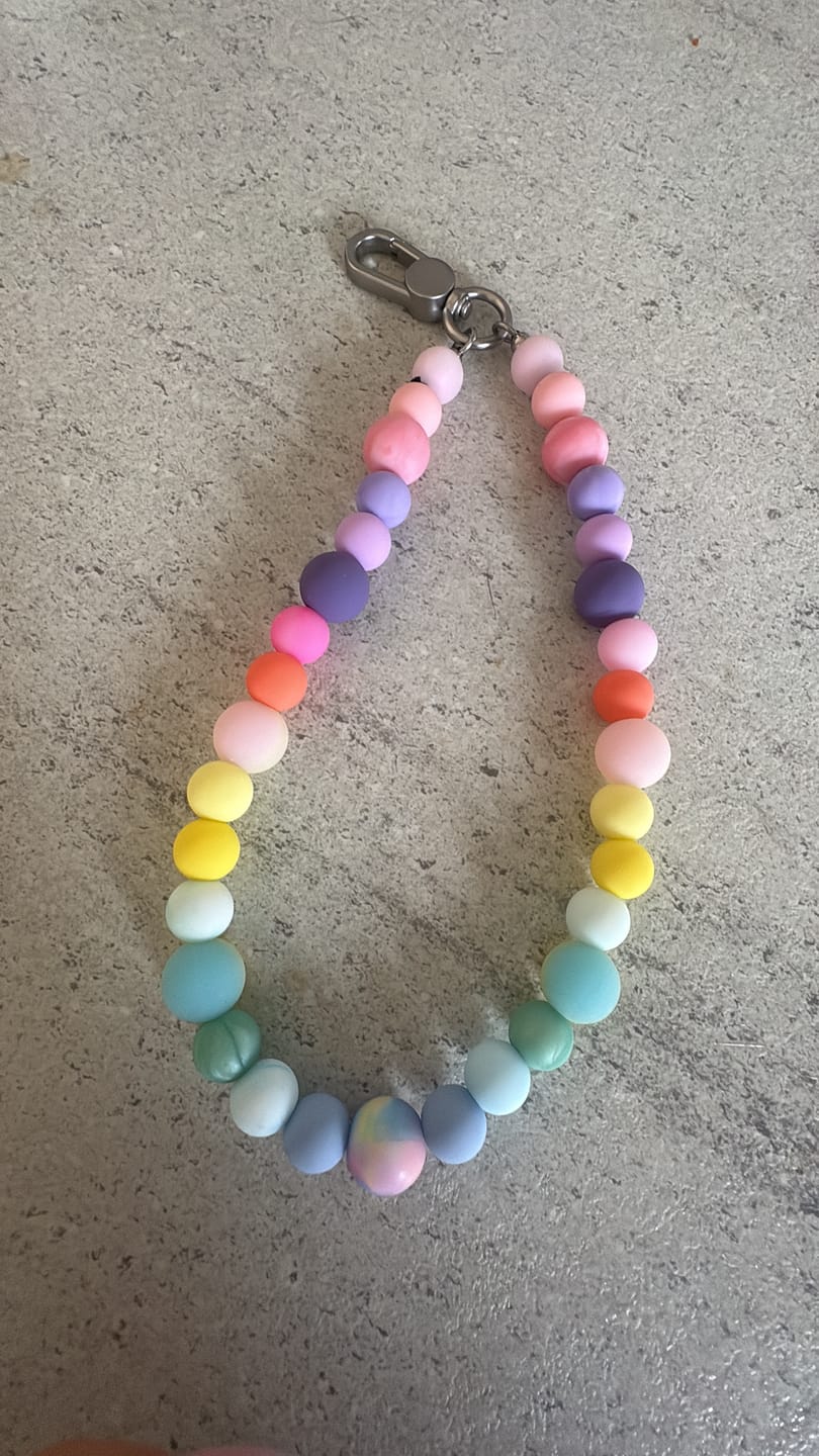 Customer photo review of Marshmallow Candy - Phone Charm