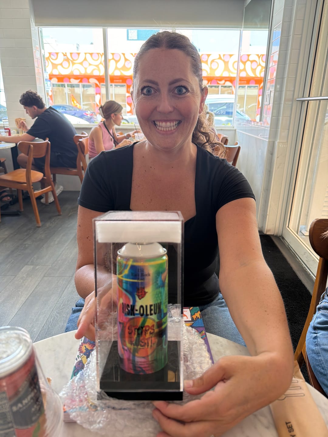 Customer photo review of Risk RISK-OLEUM Spray Can