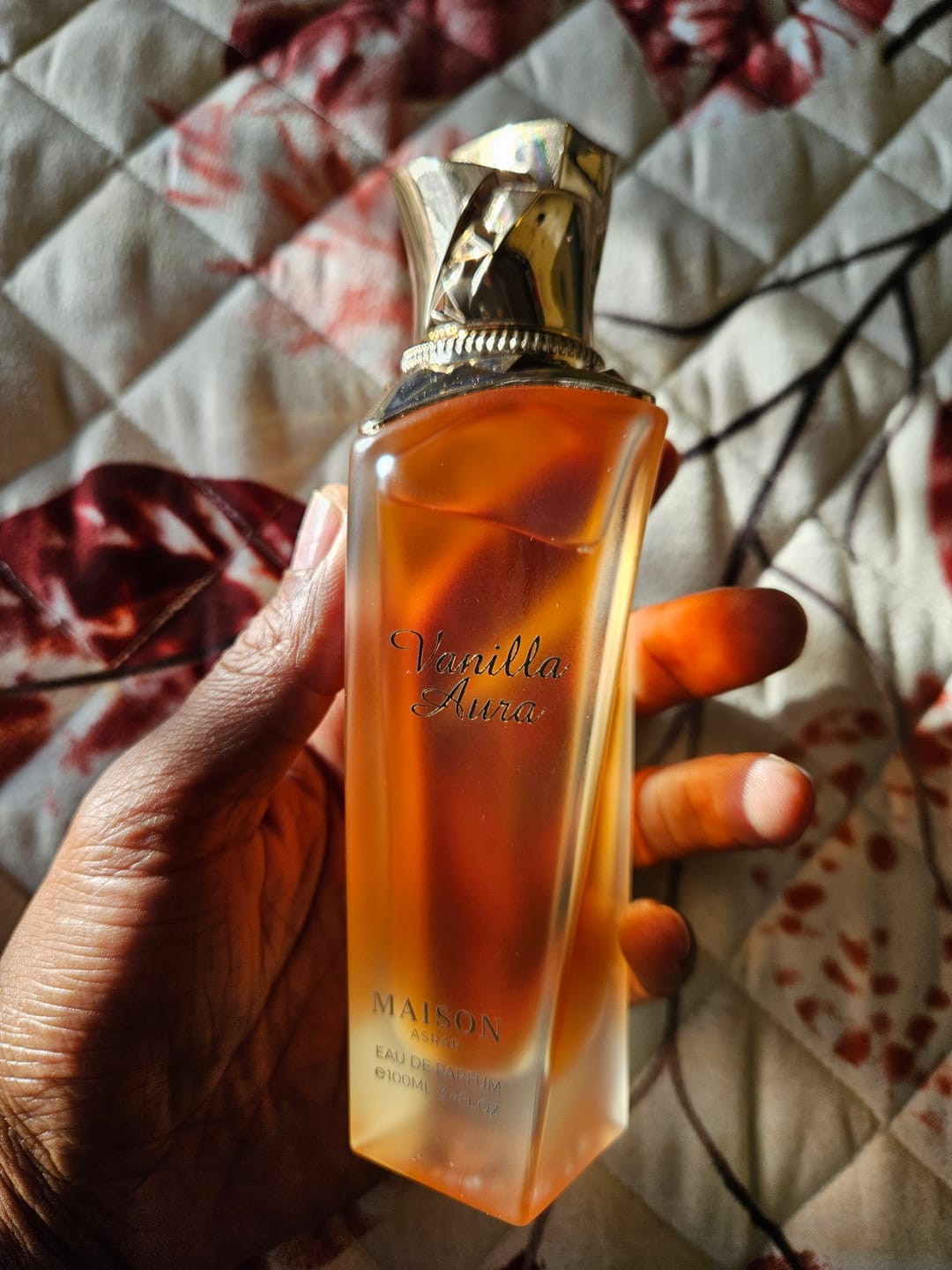 Customer photo review of Vanilla Aura Eau De Parfum 100ml - Maison Asrar