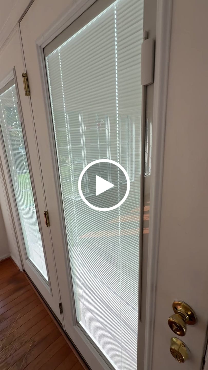 Customer video review of Raise & Lower Blinds Glass and Frame Kit (Full Lite)