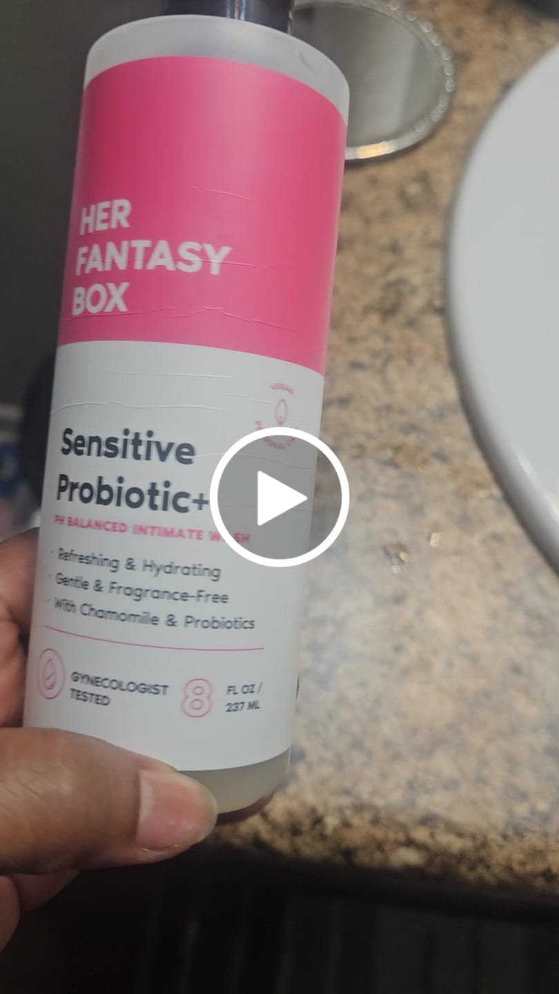 Customer video review of Sensitive Probiotic+ pH Balanced Feminine Wash