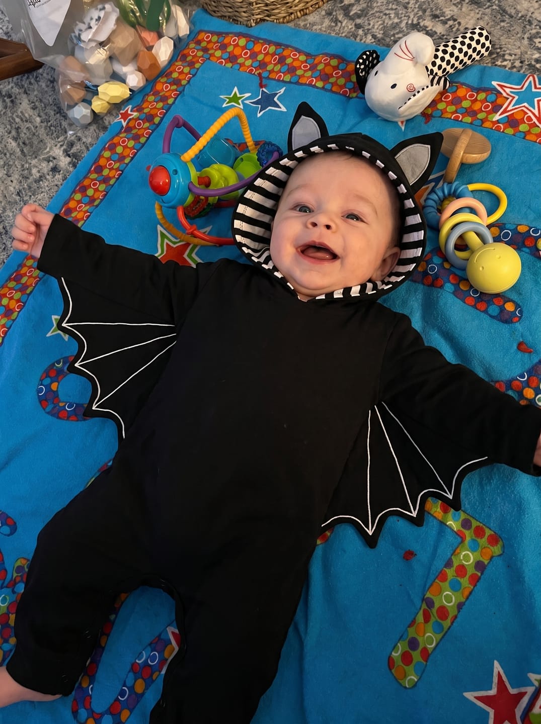 Customer photo review of Baby Bat Costume