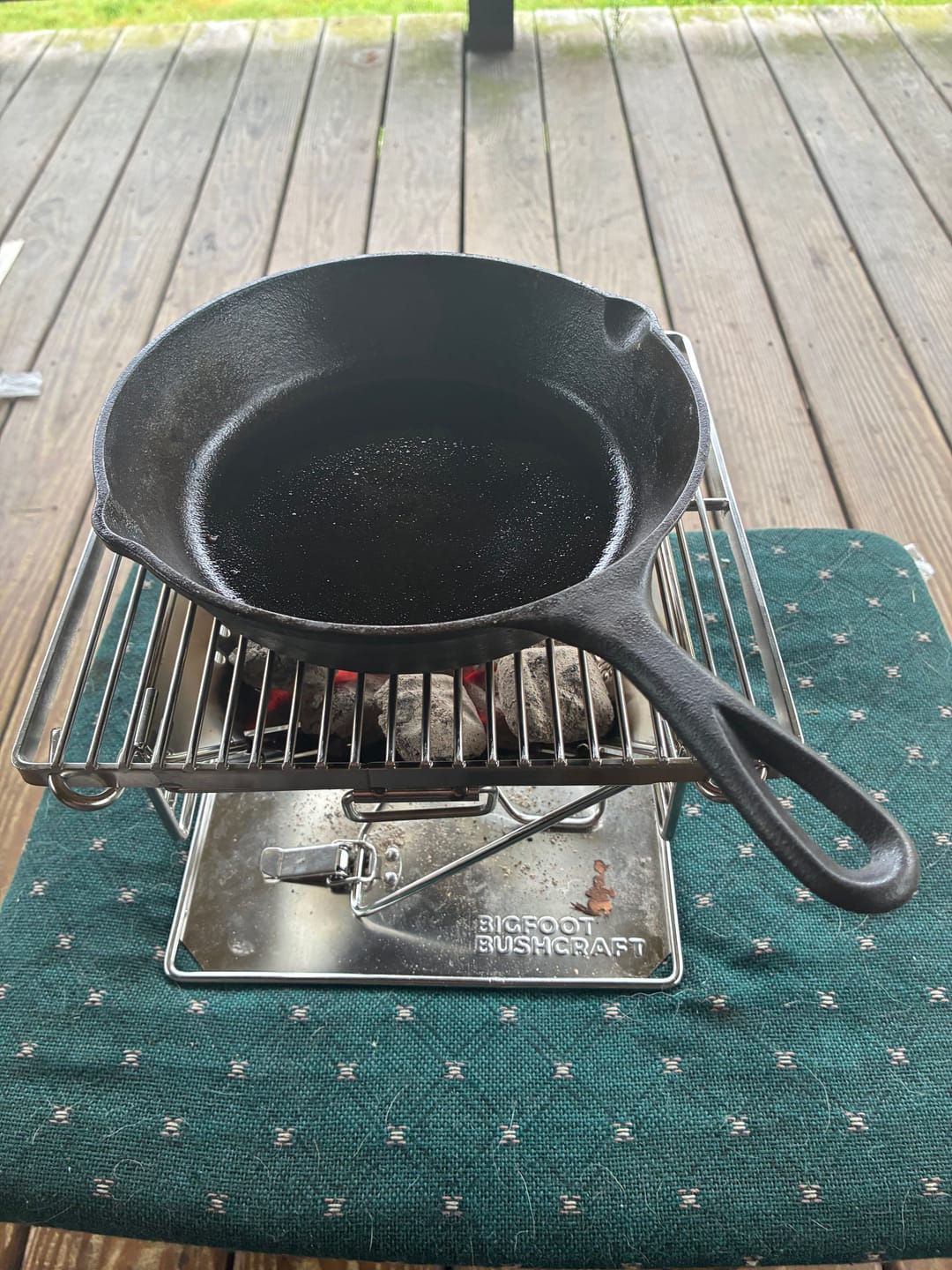 Customer photo review of Flatpack Grill, Stove, & Pit