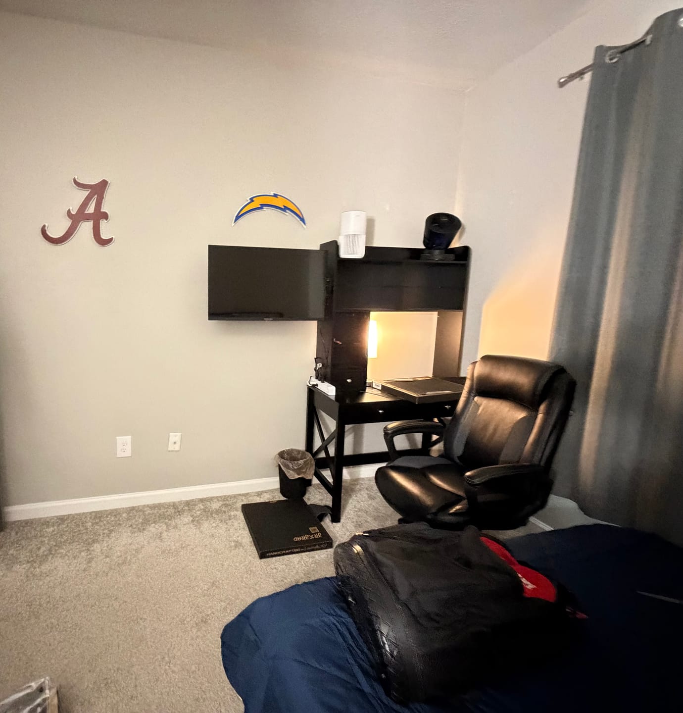Customer photo review of Los Angeles Chargers Lightning Bolt 3D Vintage Metal Wall Art