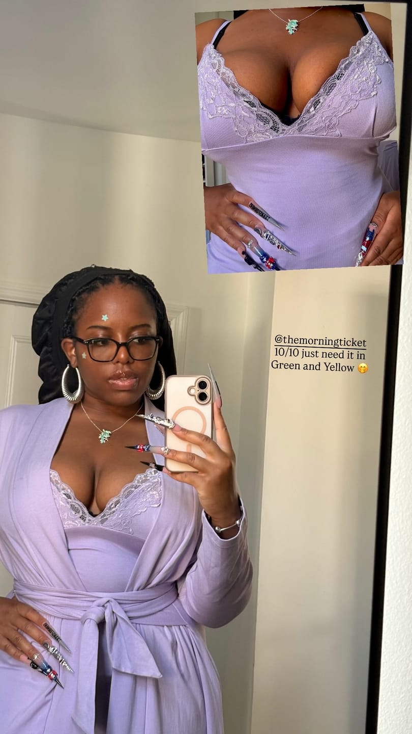 Customer photo review of The Lace Gown