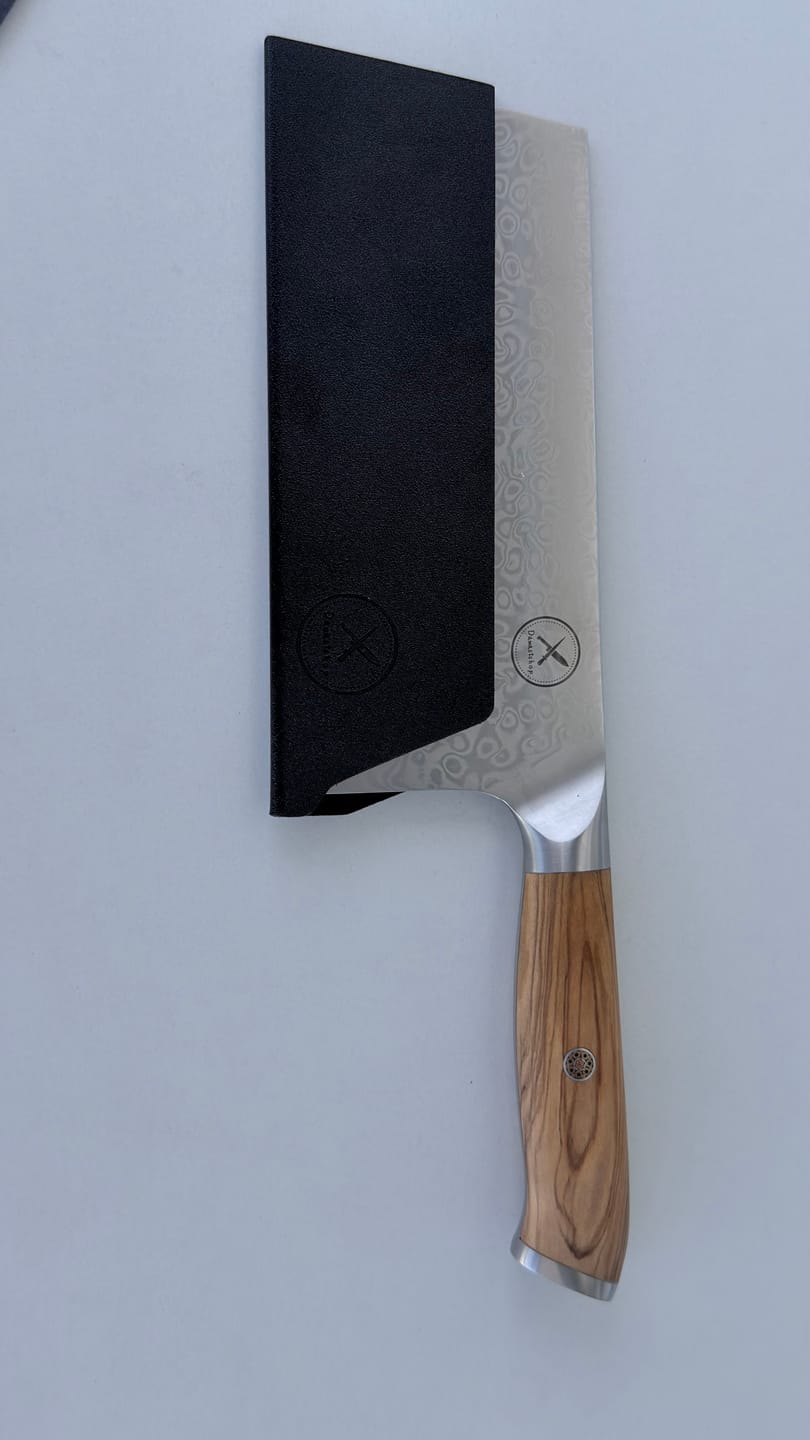 Customer photo review of Plastik Hülle Chefmesser