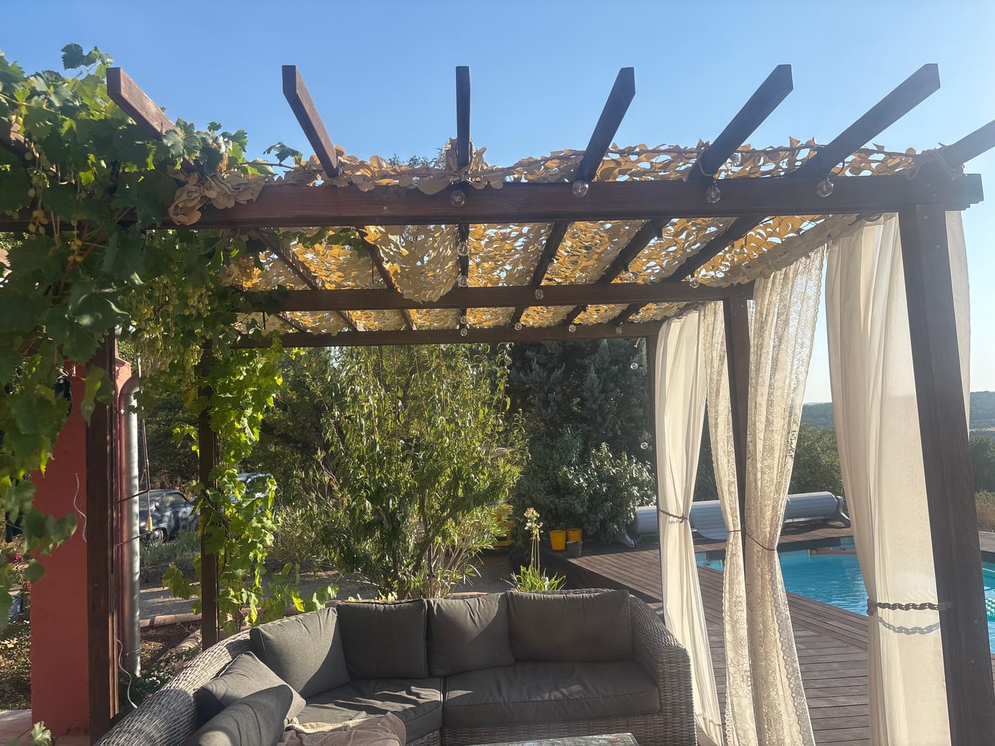 Customer photo review of Filet de camouflage renforcé sable
