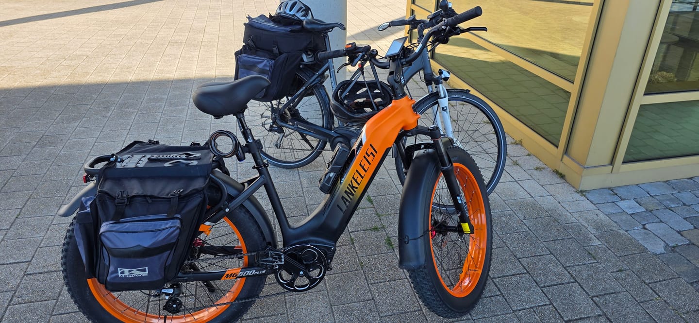 Customer photo review of Lankeleisi MG600 Plus 26" Fat Bike 960Wh All Terrain SUV E-Bike with Switchable Sensor 48V 20Ah Battery