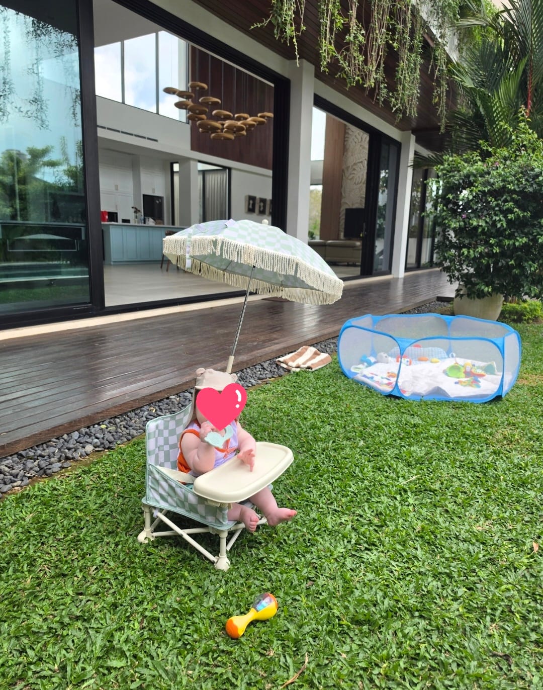 Customer photo review of Parker Mini Umbrella