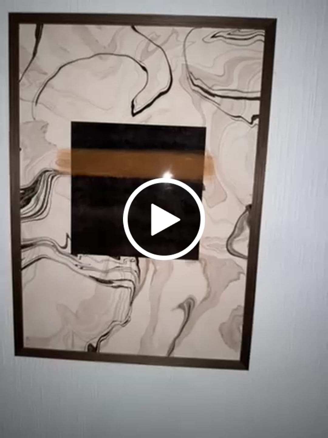 Customer video review of Marbling Kaaba Silhouette