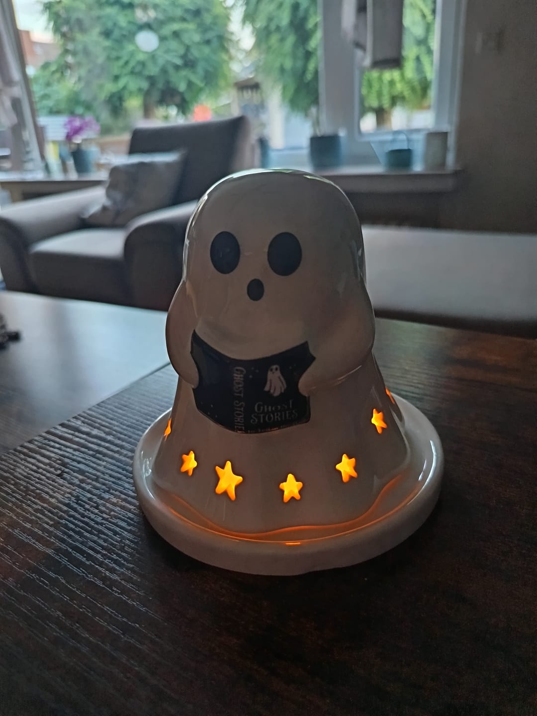 Customer photo review of Geister Teelichthalter / Räucherkegel – Summerween Keramik Deko