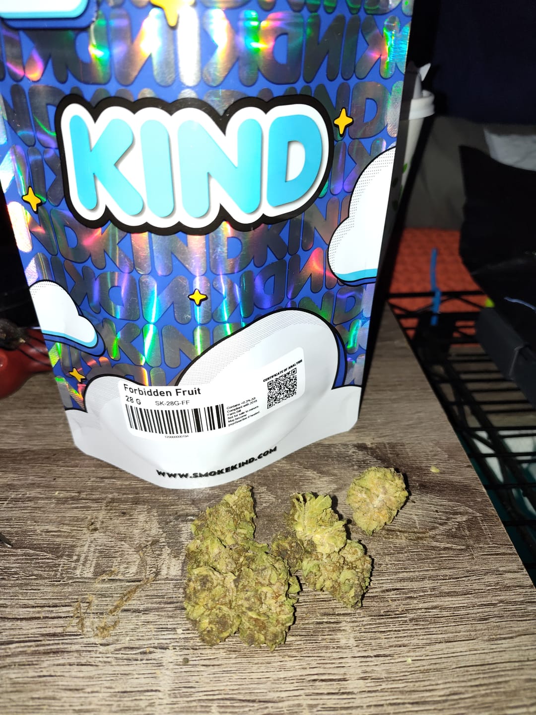 Customer photo review of Forbidden Fruit - 14 Grams - Indica