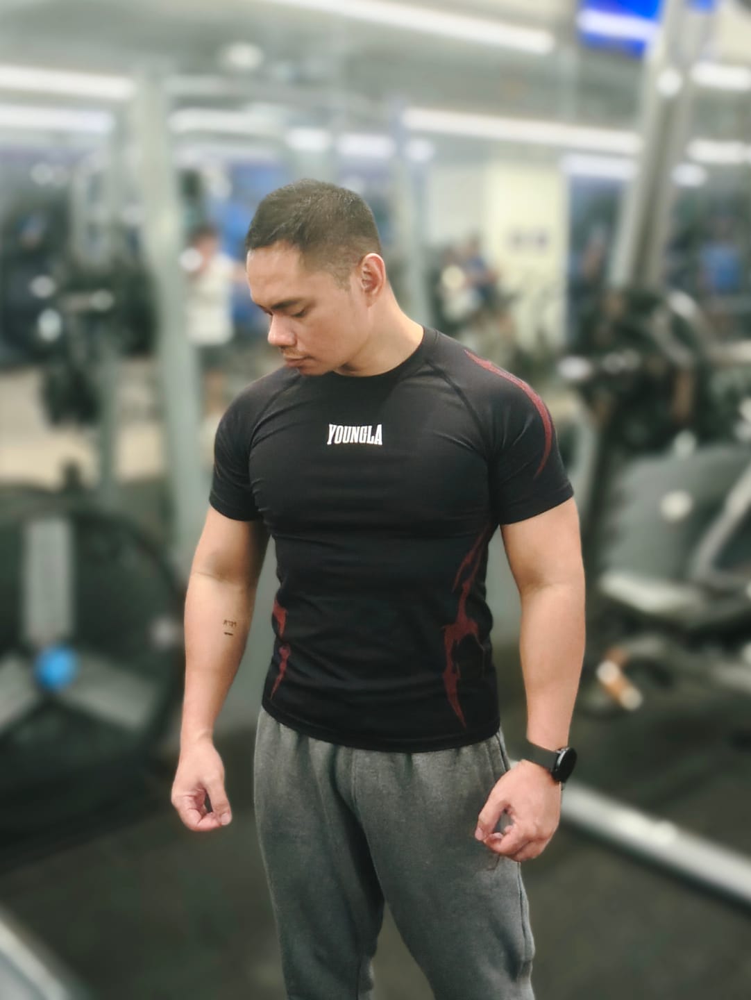 Customer photo review of 4067 - Gothic Compression Tees