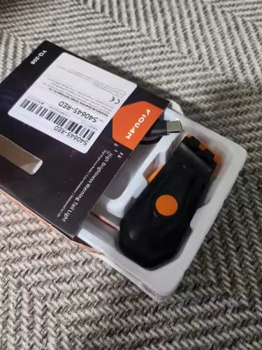 Customer photo review of Luz trasera de bicicleta con iluminación en cascada