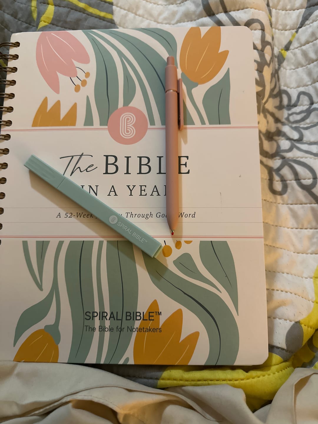Customer photo review of Spiral Bible™ Pastel Pen Pack