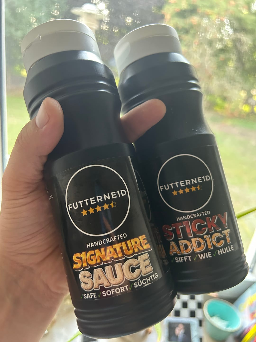 Customer photo review of ST1CKY ADD1CT Burger Sauce 500ml