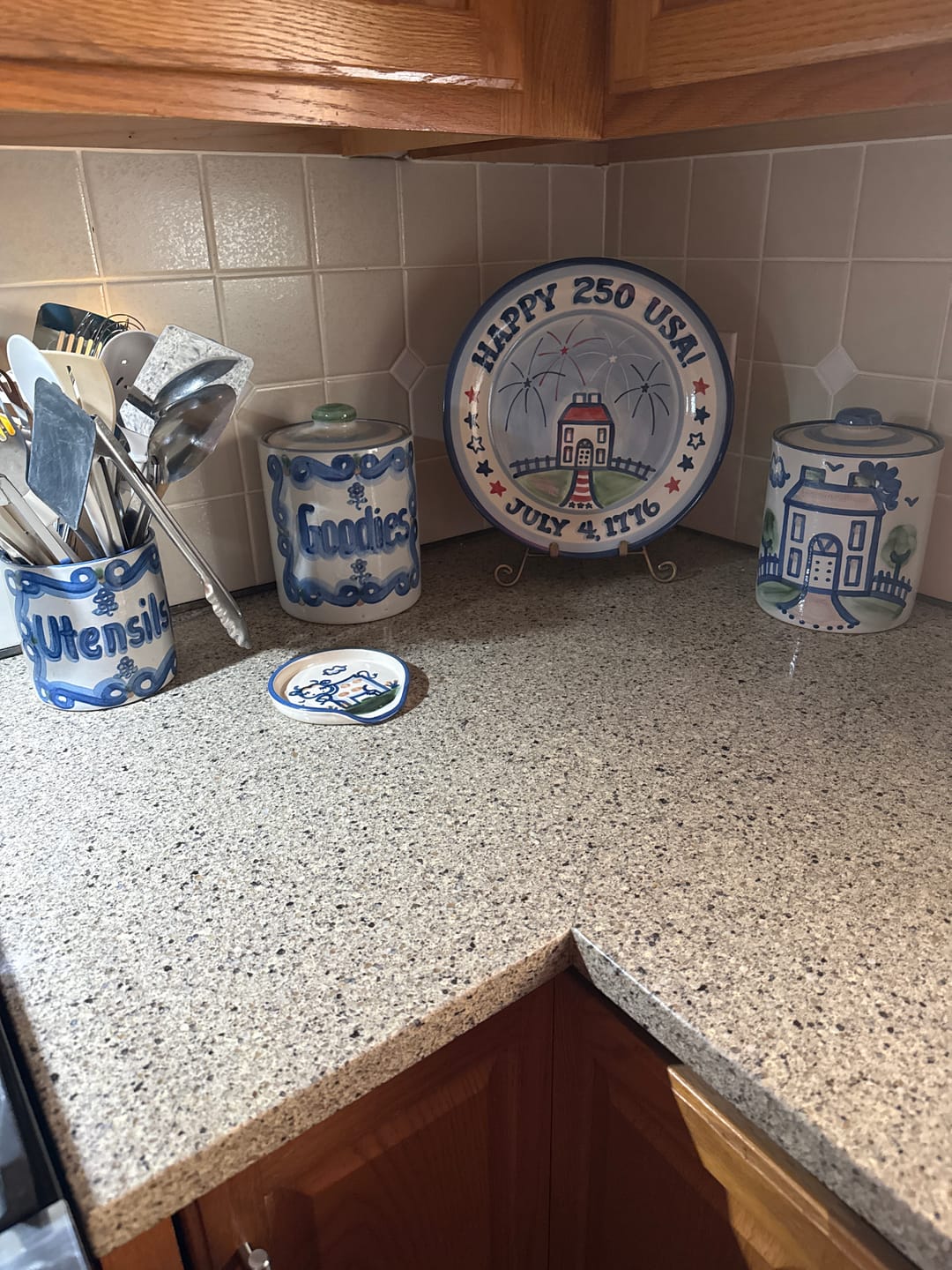 Customer photo review of "Happy 250th USA" Serving Plate