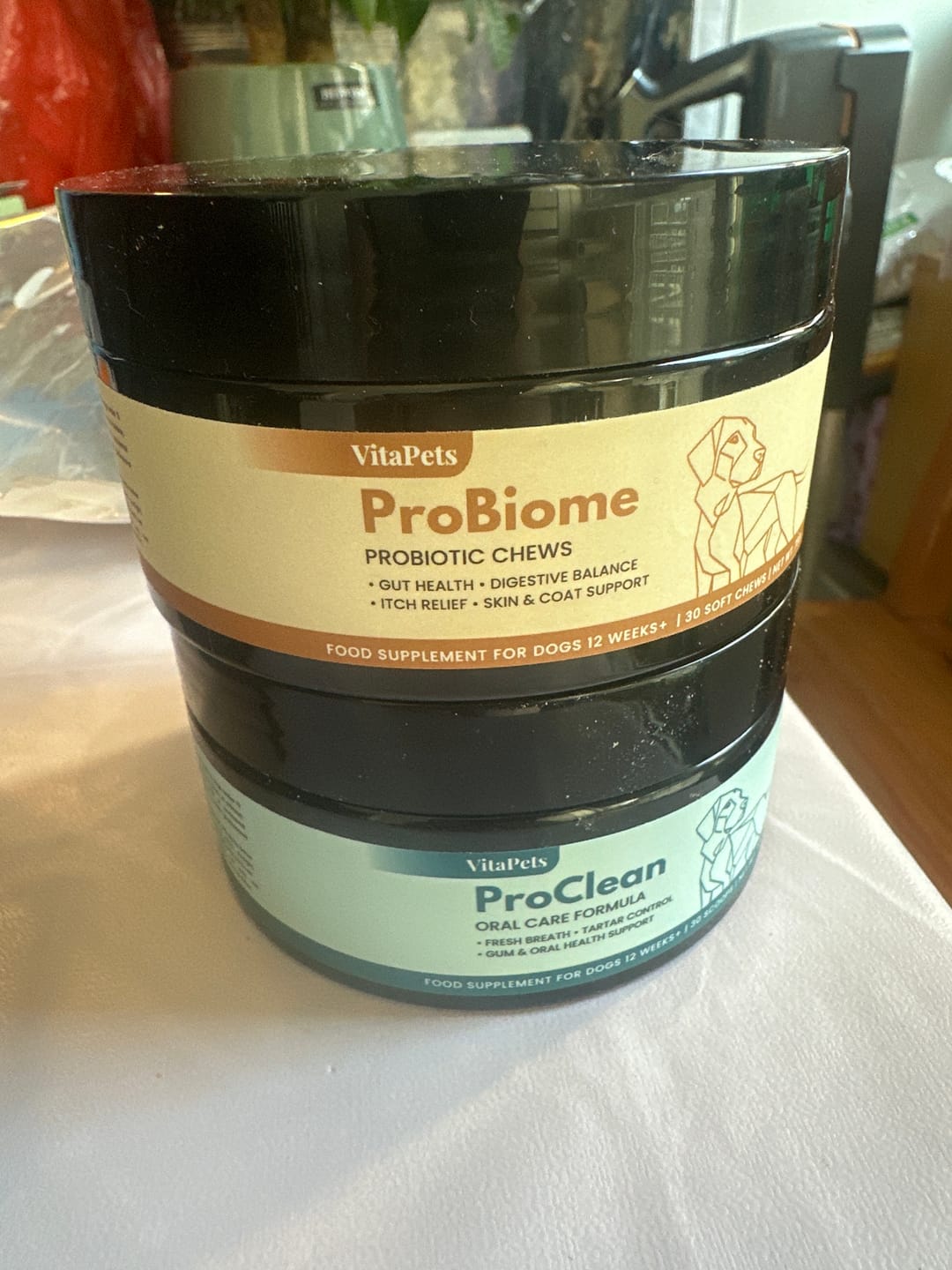 Customer photo review of ProClean™狗狗天然潔牙護齒配方