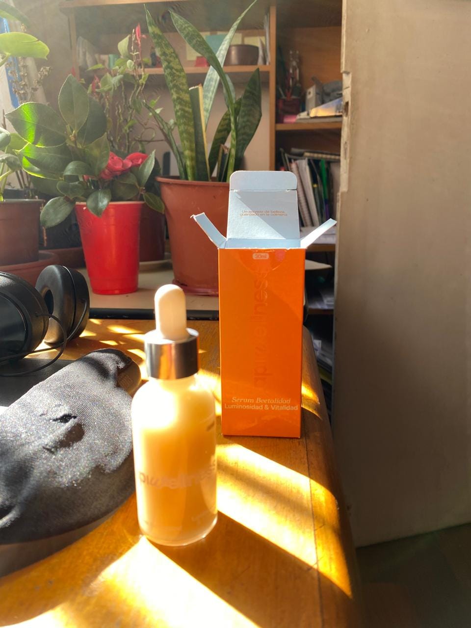 Customer photo review of SERUM BEETALIDAD — Luminosidad & Vitalidad . 30ml