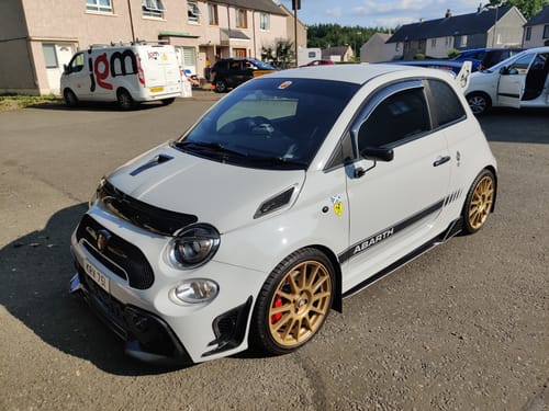 Customer photo review of F1 Universal Wing Mirror Carbon Fibre Style Jdm