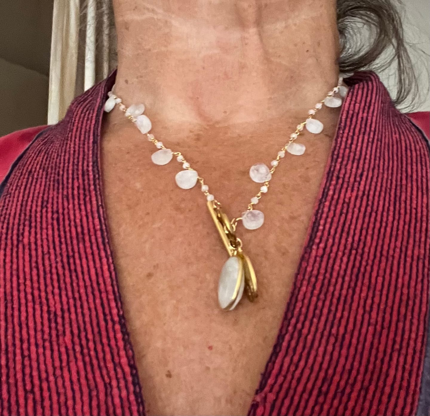 Customer photo review of Collier Jardin d'Hiver