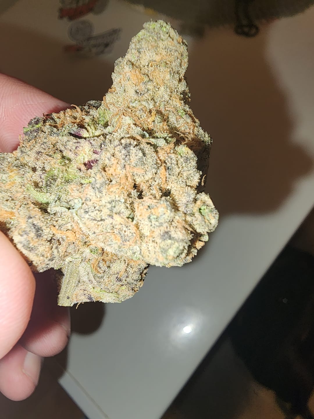 Customer photo review of Blueberry THCA Flower (Exotic)