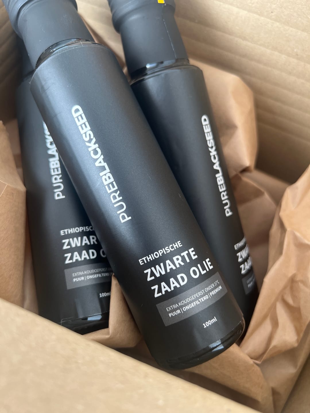 Customer photo review of Ethiopische Zwarte Zaad Olie