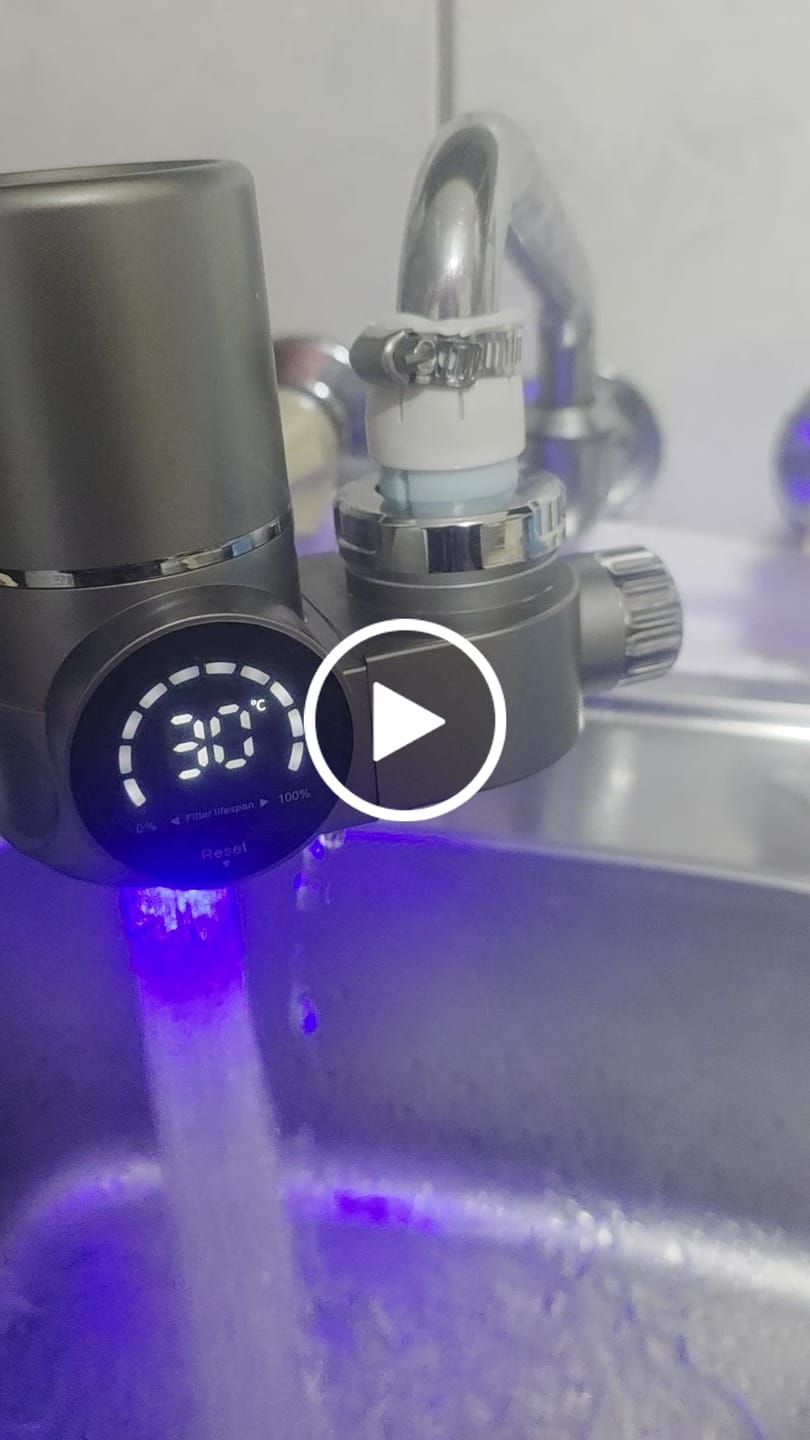 Customer video review of InFlow Tap Filter