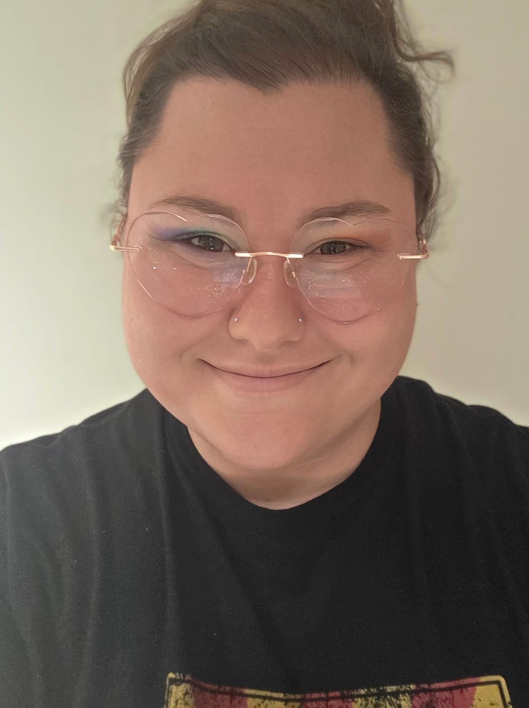 Customer photo review of Lovie Eyeglasses