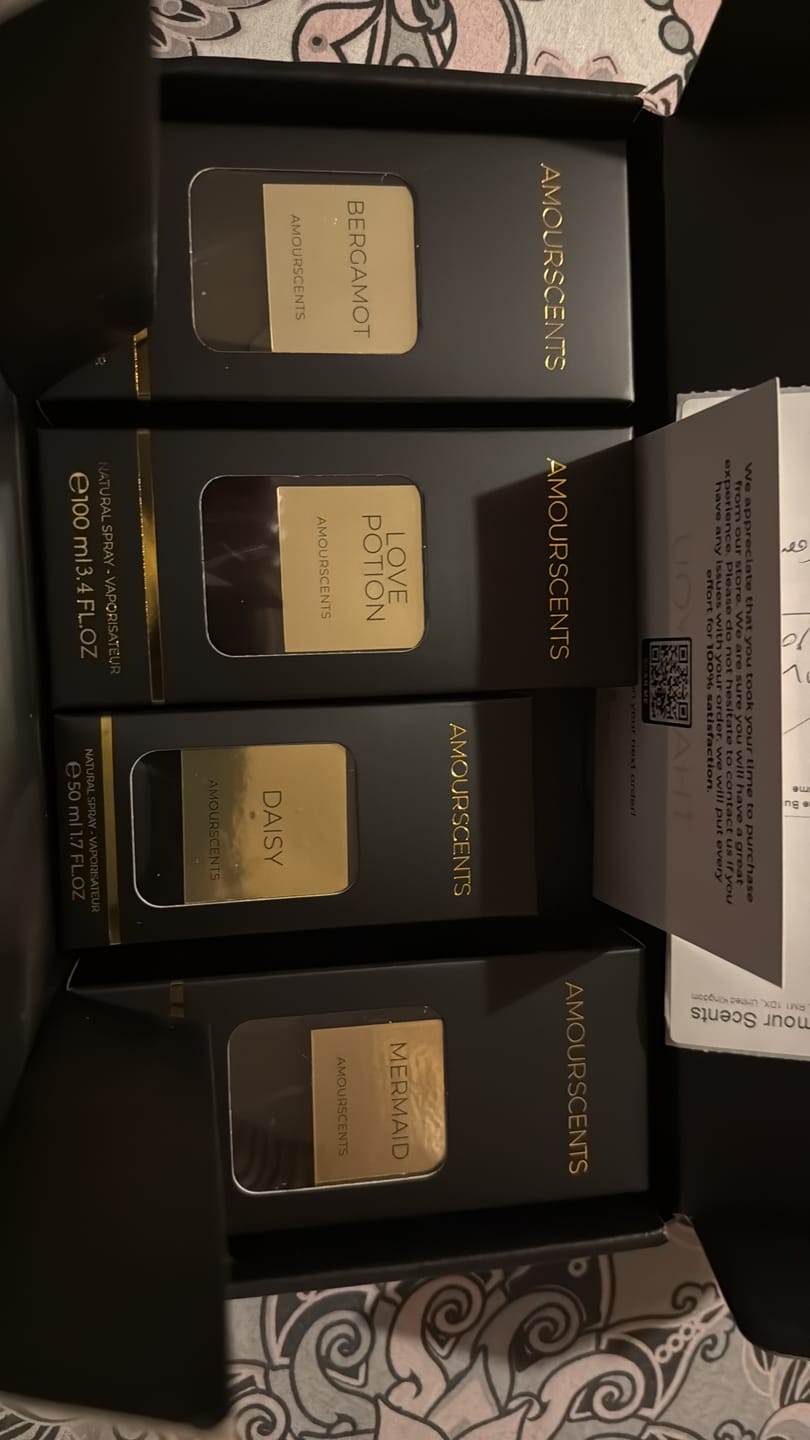Customer photo review of X3 100ml Perfume Bundle + FREE 50ml Perfume