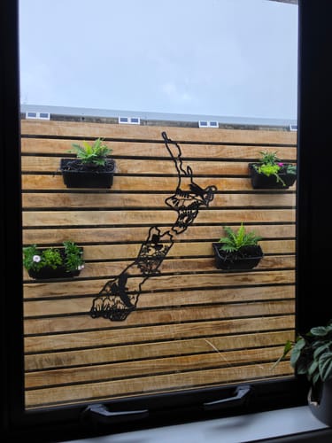 Customer photo review of Kiwiana Native Bird NZ Map