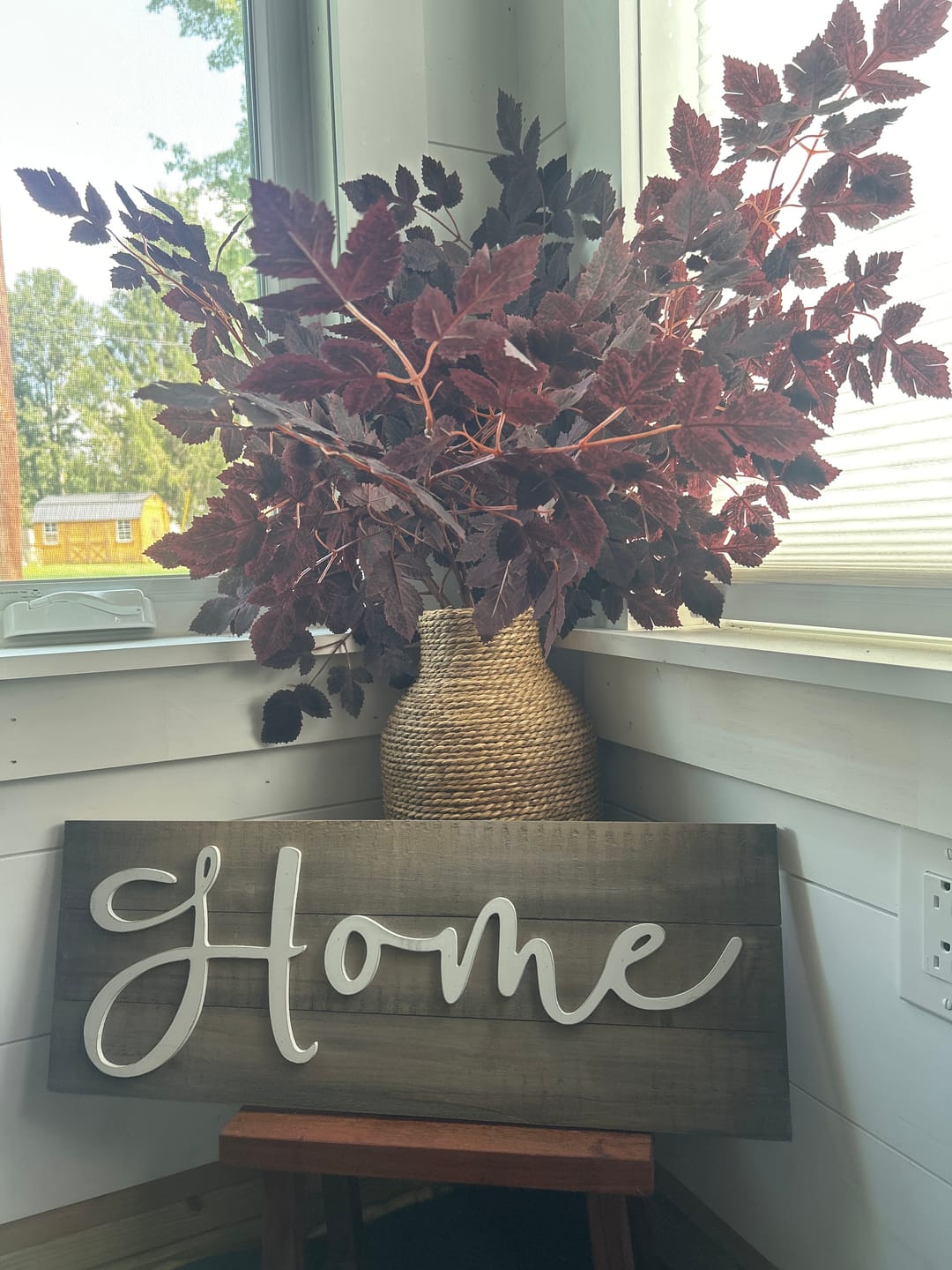 Customer photo review of Burgundy Woodland Branch