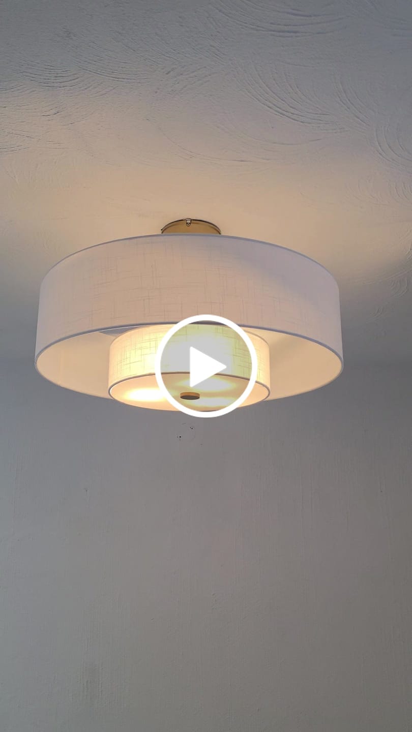 Customer video review of Lámpara-Ventilador Brookside FANDELIER 30 pulgadas