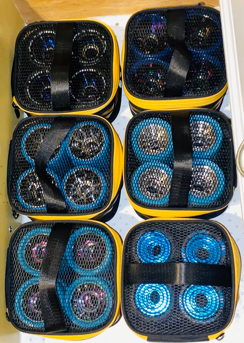 Customer photo review of Roller Skate Wheel Bag