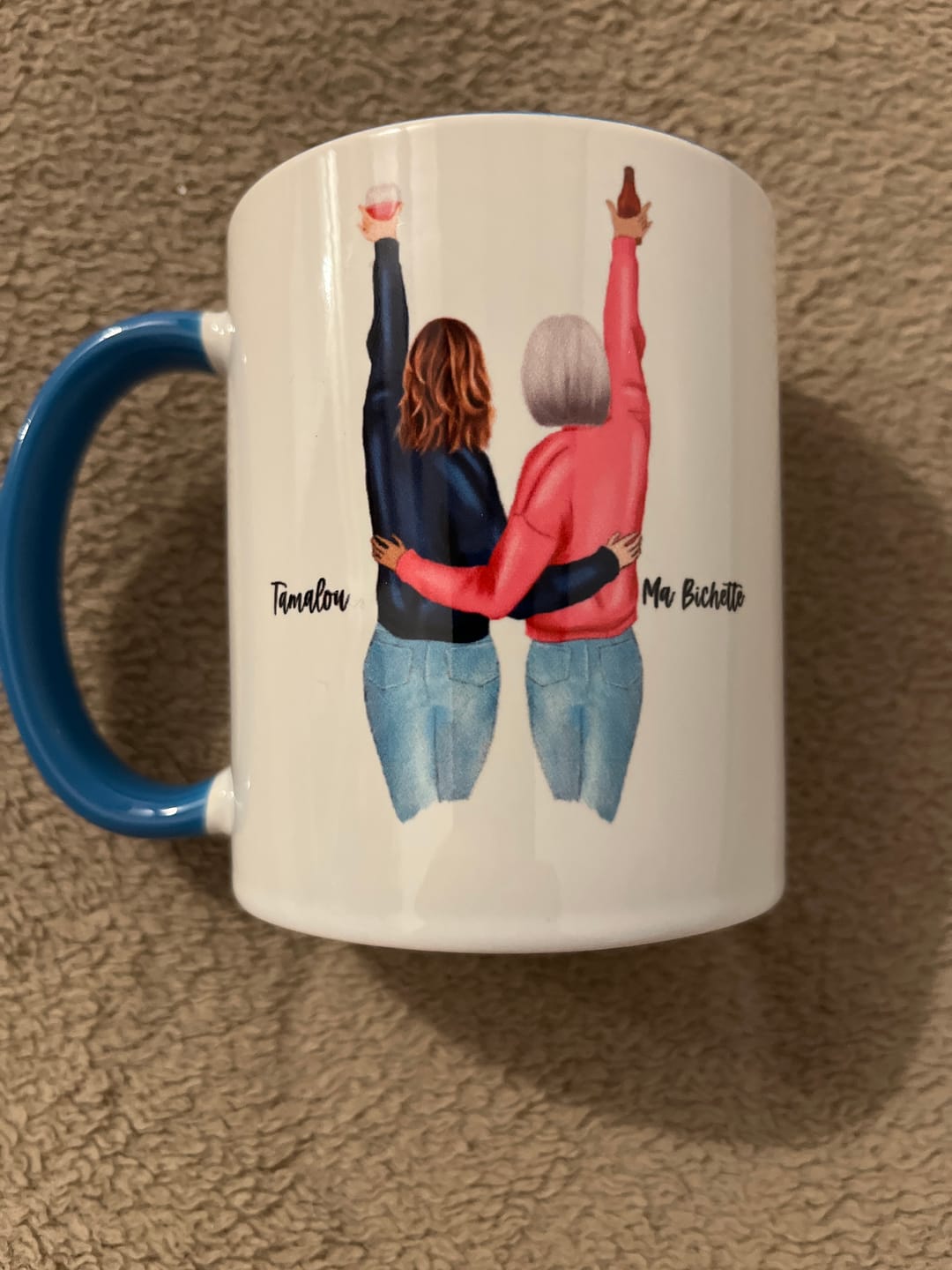 Customer photo review of Meilleures amies - Mug personnalisé